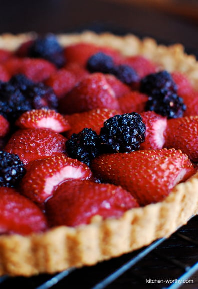 Strawberry-Blackberry-Tart-with-Almond-Crust