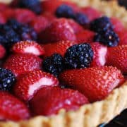 Strawberry-Blackberry-Tart