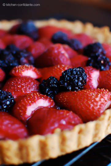 Strawberry-Blackberry-Tart