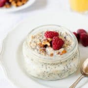 Overnight Refrigerator Oatmeal | Kitchen Confidante
