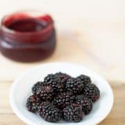 Sticky Blackberry Barbecued Pork Ribs | Kitchen Confidante | Blackberries