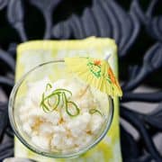Pina Colada Granita | Kitchen Confidante for sisterMAGAZINE