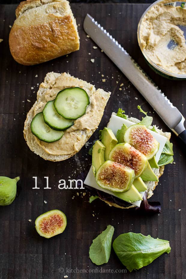 Baked Caramel Corn | Kitchen Confidante | My Day in Photos | 11am | Veggie Fig Sandwich