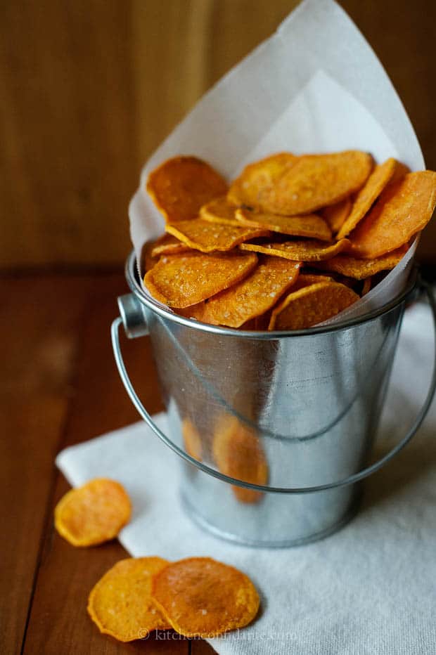 Sweet Potato Chips | Kitchen Confidante | Kamote Chips