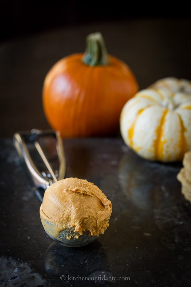 Pumpkin Ice Cream Sandwiches | Kitchen Confidante | Pumpkin Ice Cream