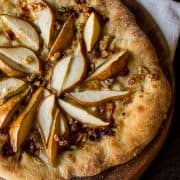 Pear & Walnut Gorgonzola Pizza | Kitchen Confidante