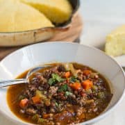Beef and Lentil Chili | Kitchen Confidante-5