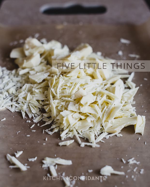 Five Little Things | Kitchen Confidante | White Chocolate