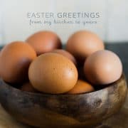 Simple Silent Sunday | Kitchen Confidante | Easter Greetings