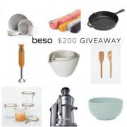 Beso Giveaway | Kitchen Confidante