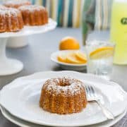 Meyer Lemon Mini Bundt Cakes | Kitchen Confidante | www.kitchenconfidante.com