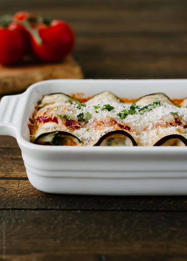 EGGPLANT ROLLATINI - Inside Nana's Kitchen