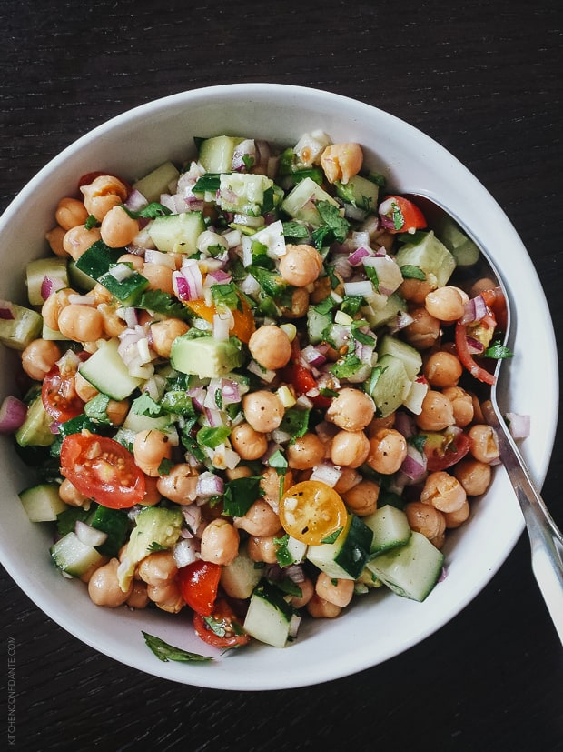 Chickpea Salad | Five Little Things - May 16, 2014 | www.kitchenconfidante.com