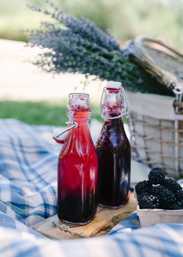 Blackberry Shrub Lemonade | www.kitchenconfidante.com