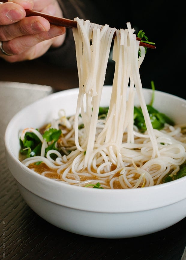 Prime Rib Pho | www.kitchenconfidante.com | Slurping up leftovers was never so tasty.