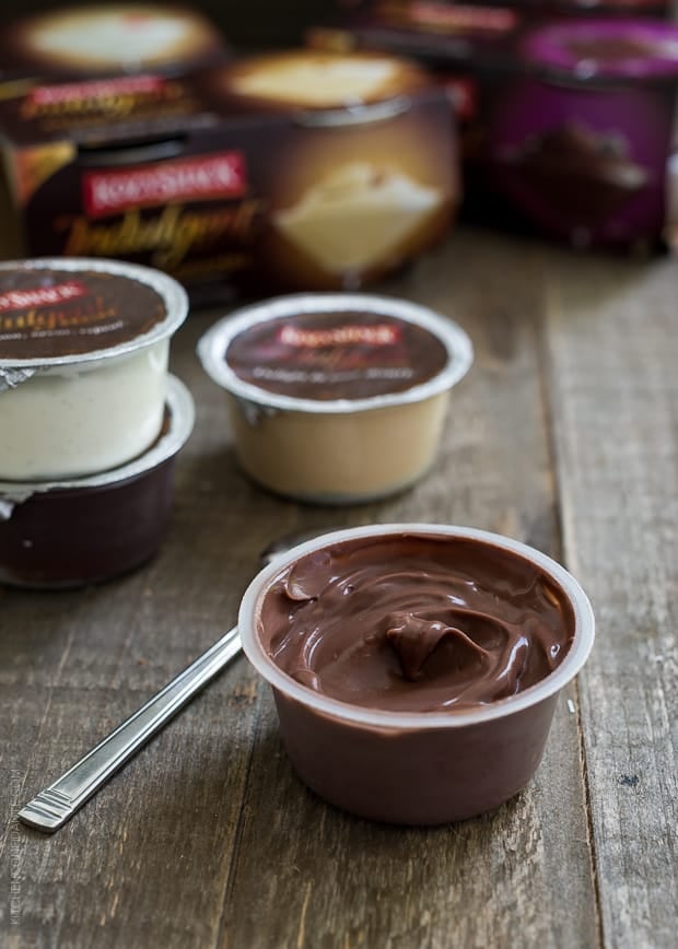 Four Layer Pudding Cups | www.kitchenconfidante.com | Treat yourself with Kozy Shack Indulgent Recipe Pudding