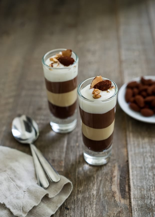 Four Layer Pudding Cups | www.kitchenconfidante.com | Because one layer of pudding is not enough.