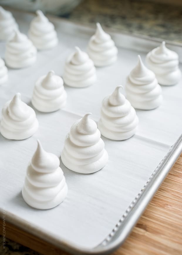 Friendly Ghost Meringues and More Halloween Treats | www.kitchenconfidante.com | Meringues are an easy Halloween treat!