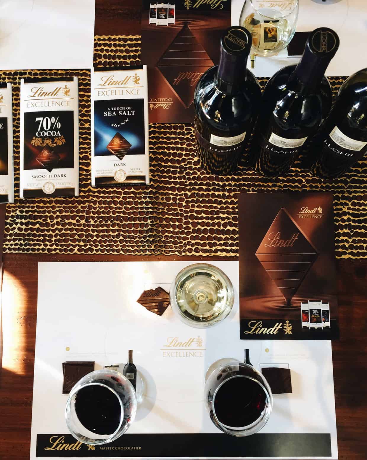 Lindt Chocolate and Wine Pairing at The Better Blog Retreat 2015 | www.kitchenconfidante.com