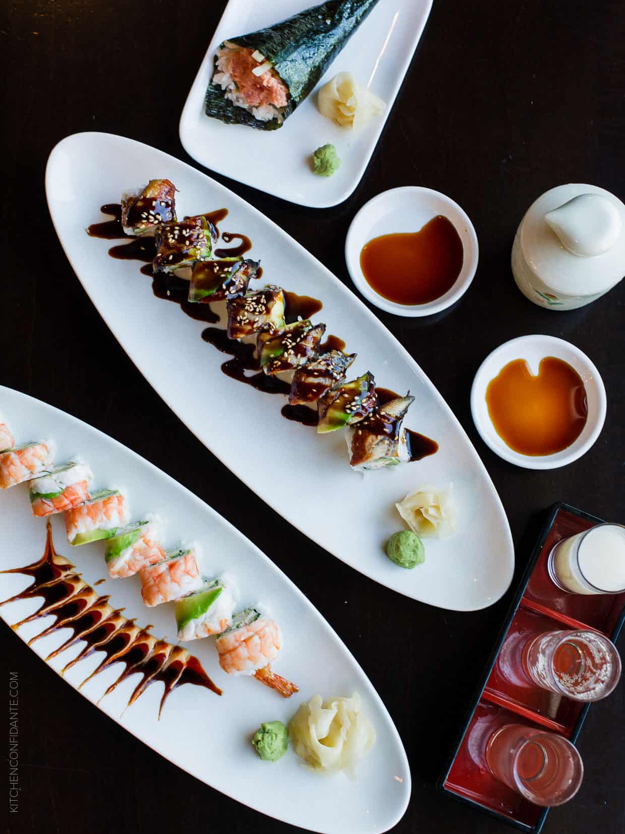 Sushi and Sake Perfectly Paired Kitchen Confidante