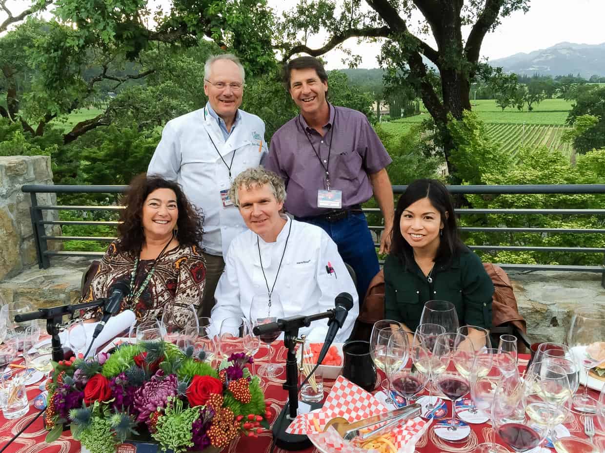 Judges at the Sutter Home 25th Annual Build a Better Burger Cookoff.