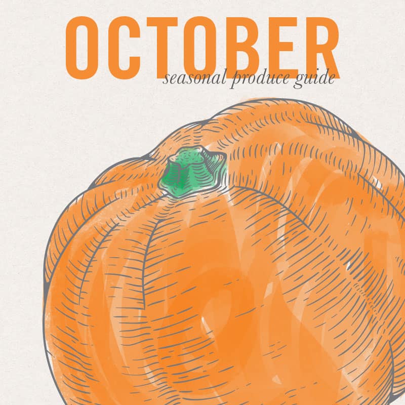 October Eat Seasonal Produce Guide