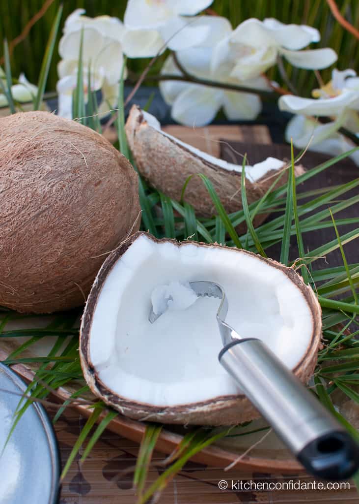 How to Crack a Coconut & Make Coconut Milk Kitchen Confidante®