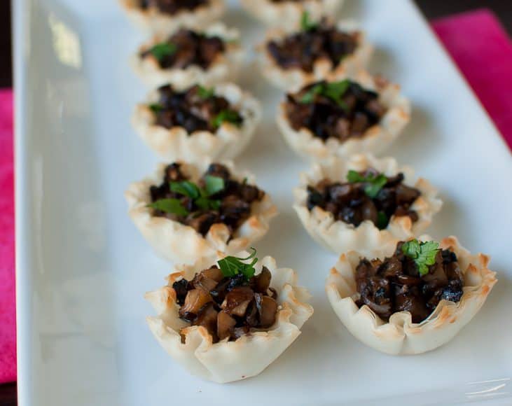 Fig and Goat Cheese Bites in Phyllo Cups - Fox and Briar