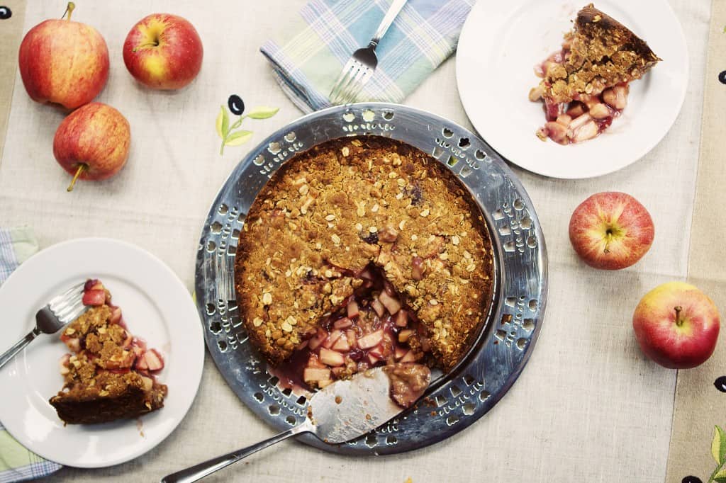 Cranberry Apple Torte