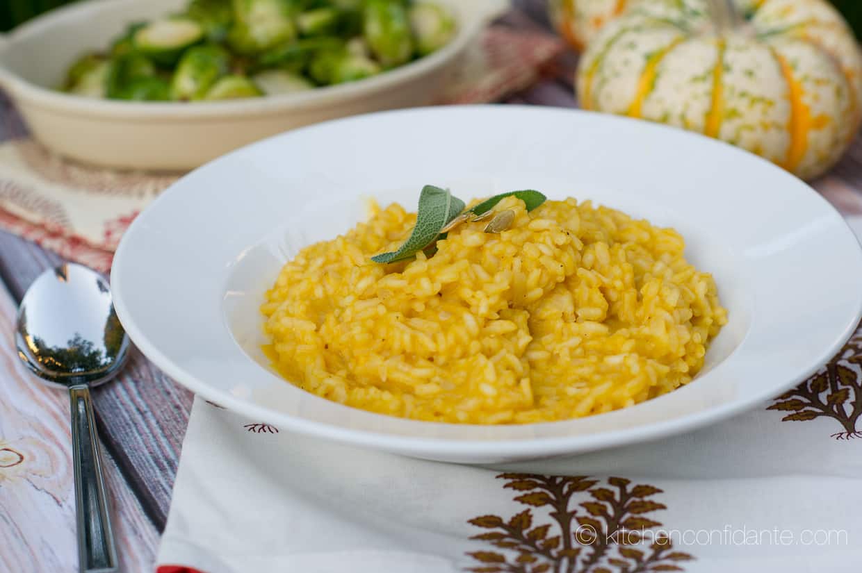 Spiced Pumpkin Coconut Risotto