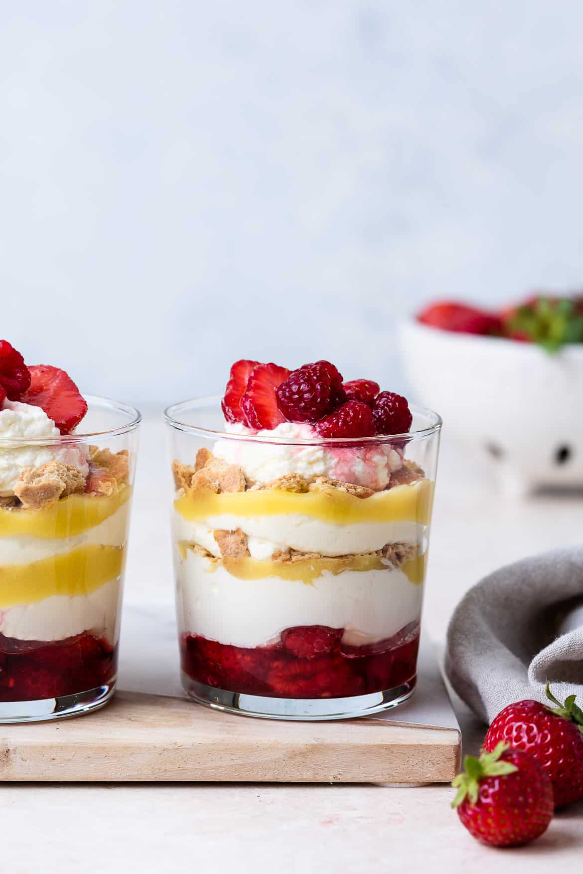 LemonBerry Cheesecake Parfaits Kitchen Confidante®