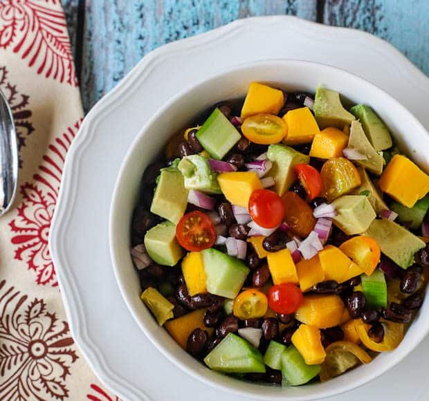 Mango and Black Bean Salad  Kitchen Confidante®