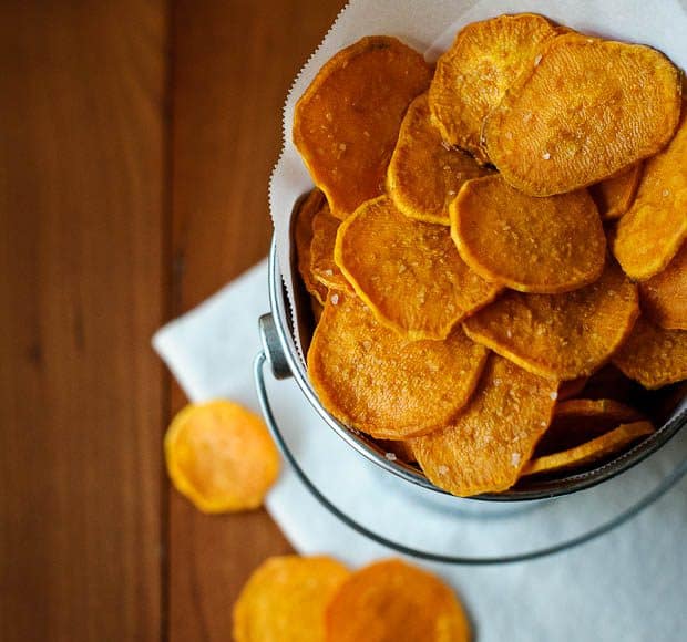 Homemade Old Bay Potato Chips - Girl Likes to Eat