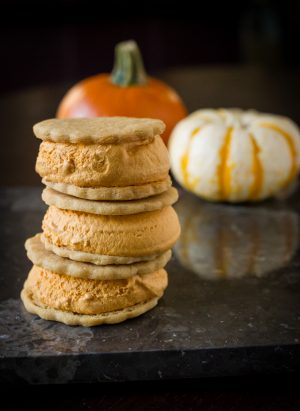 Pumpkin Ice Cream Sandwiches | Kitchen Confidante