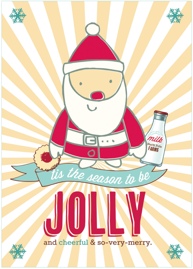 Holiday Printable to go with your santa treats!