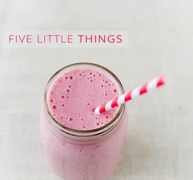 Strawberry Banana Soy Smoothie | Kitchen Confidante