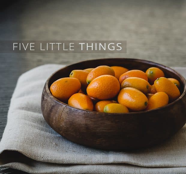 Five Little Things | Kumquat Still Life | Kitchen Confidante