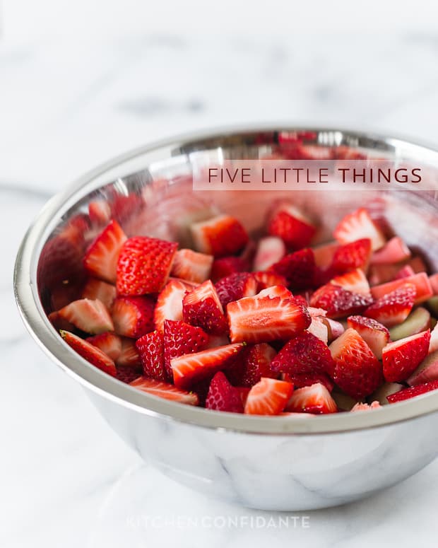 Five Little Thing | Kitchen Confidante | April 19, 2013 | Strawberries