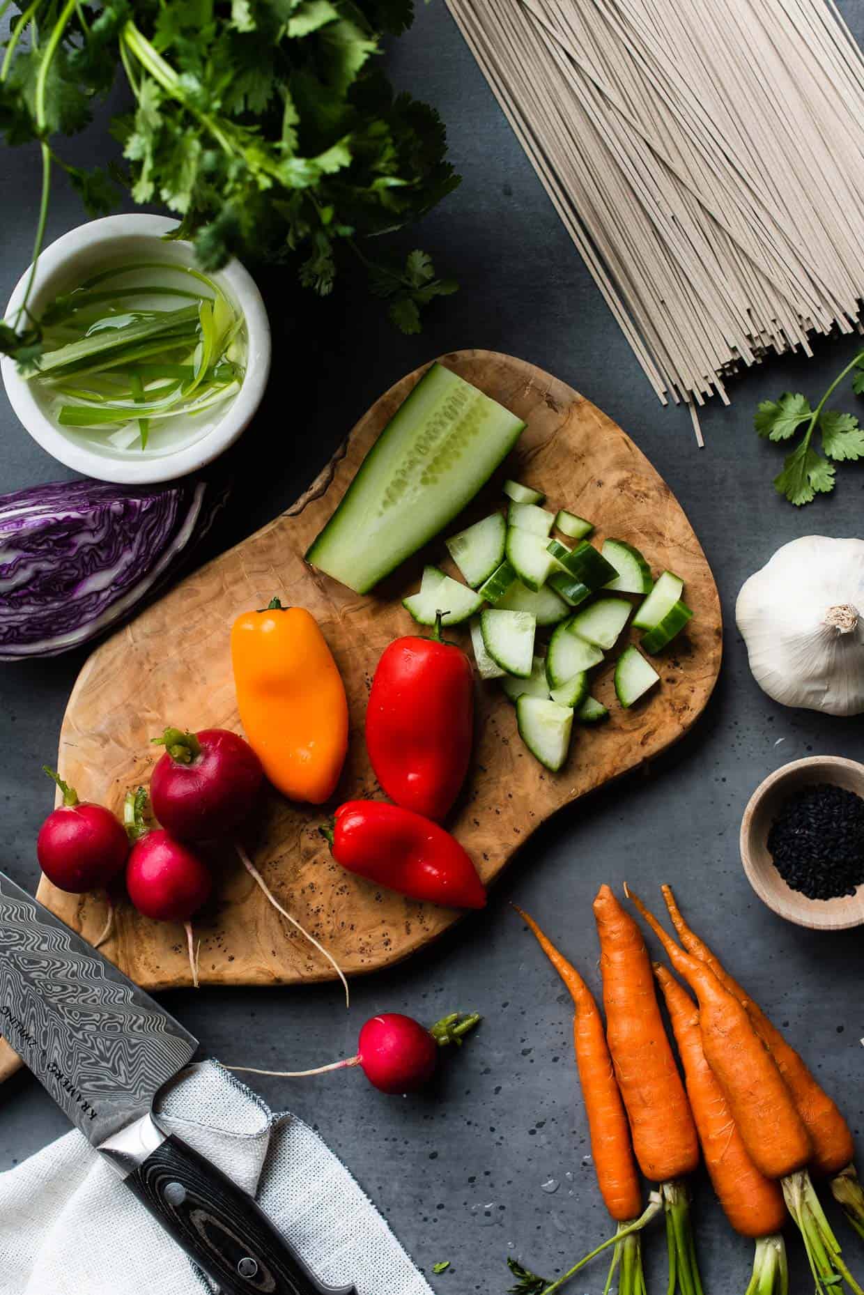 Soba Noodles and Chicken with Spicy Peanut Sauce Kitchen Confidante