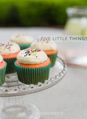 Five Little Things | Kitchen Confidante | May 3, 2013