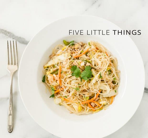 Five Little Things, May 10, 2013 | Kitchen Confidante | Pancit Bihon