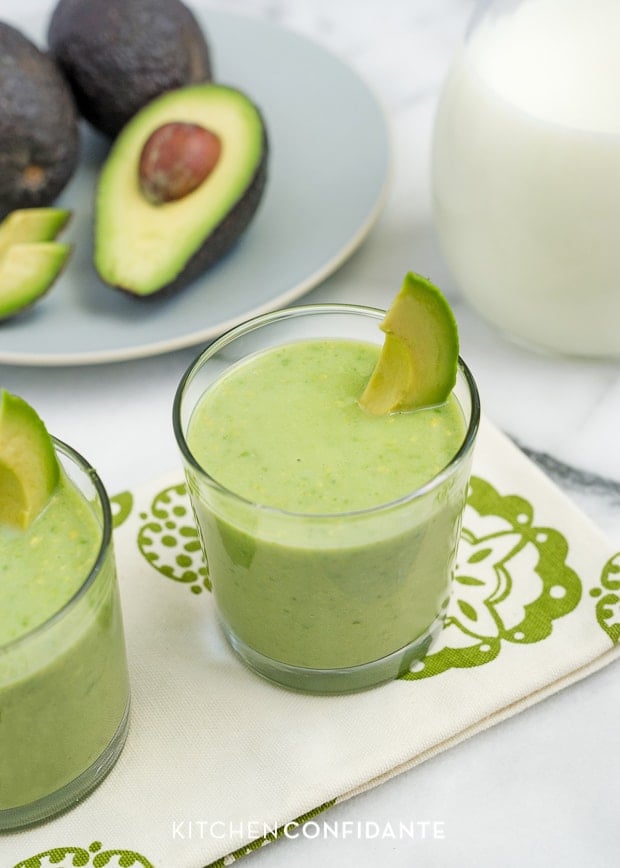 Avocado Milk | www.kitchenconfidante.com