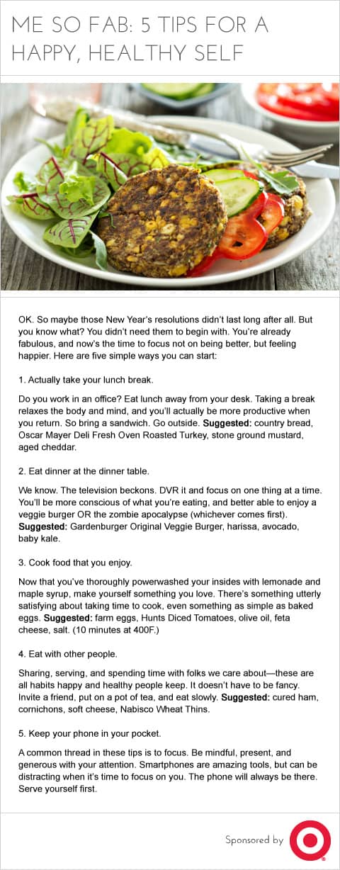 5 Tips for a Happy, Healthy Self | Kitchen Confidante