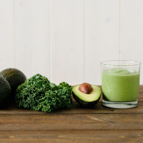 Avocado Kale Superfood Smoothie | Kitchen Confidante