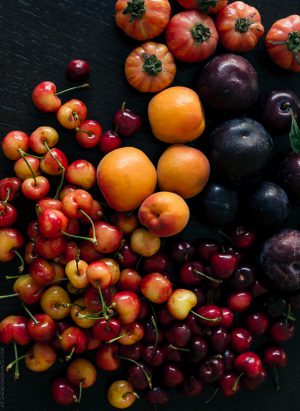 Farmer's Market Bounty - Shades of Sunset | www.kitchenconfidante.com