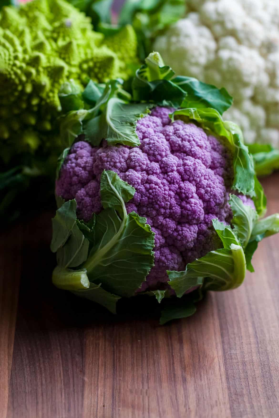 A purple cauliflower.