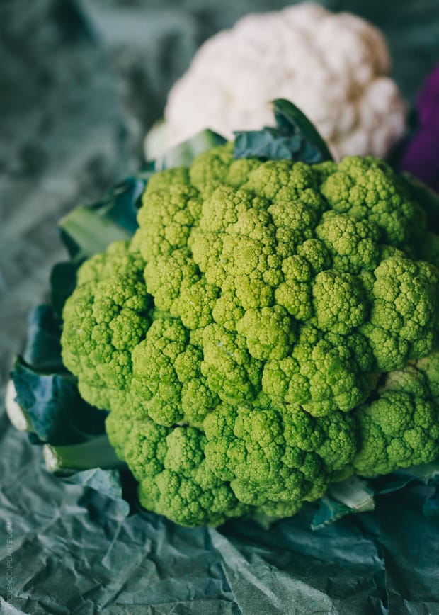 A green cauliflower.