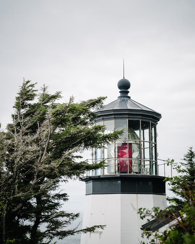 Cape Meares Lighthouse at Cape Kiwanda.