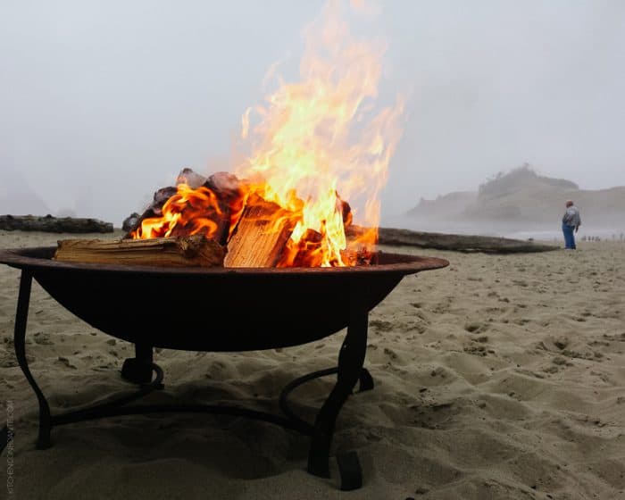 Firepit on the Beach