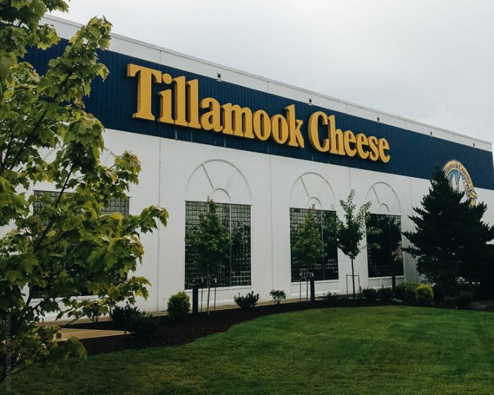 Tillamook Cheese Factory - the inspiration behind my Shrimp and Grits with Andouille Sausage Recipe
